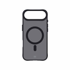 3mk Smoke Magnetinis dėklas telefonui iPhone 17 Air - juodas pusiau skaidrus