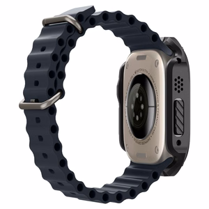 Spigen Tough Armor dėklas, skirtas Apple Watch Ultra 49 mm, juodas