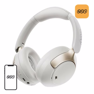 QCY H3 Pro ausinės (baltos spalvos)