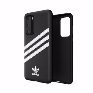 Adidas OR formuotas dėklas PU Huawei P40 - juodas ir baltas