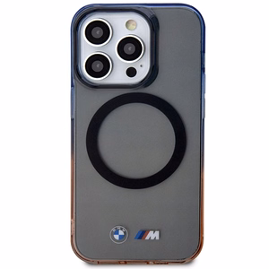 Dėklas BMW BMHMP14XHTGE iPhone 14 Pro Max 6.7" pilka/pilka kietas dėklas Gradientinis Bamperis MagSafe