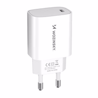 Wozinsky WGWCCW 20W USB-C sieninis įkroviklis - baltas