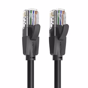 Tinklinis laidas UTP CAT6 Vention IBEBN RJ45 Ethernet 1000Mbps 15m (juodas)