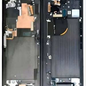 LCD ekranas Samsung F946 Z Fold5 5G su jutikliniu ekranu (vidinis) Phantom Black originalus (naudotas Grade B)