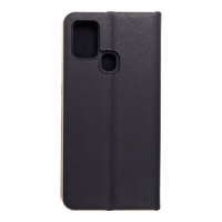LUNA Book Gold dėklas telefonui SAMSUNG A21s juodas