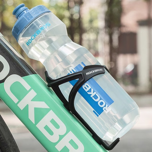 Rockbros 750 ml dviračio gertuvė - skaidri su mėlynu antgaliu