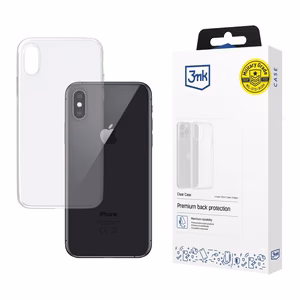 3mk Clear Dėklas for iPhone X - skaidrus