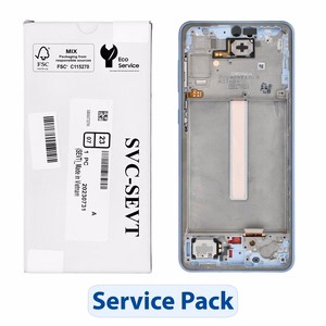 ServicePack LCD ekranas SAMSUNG A33 5G A336B GH82-28143C mėlynas