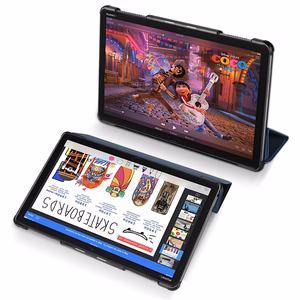 Dėklas Dux Ducis Domo Samsung P610/P615/P613/P619/P620/P625 Tab S6 Lite 10.4 tamsiai mėlynas