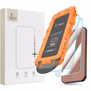Tech-Protect Quick Set+ grūdinto stiklo apsauga, skirta Google Pixel 9 Pro XL / 10 Pro XL / 11 Pro XL, 2 vnt.