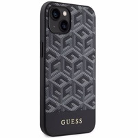 Guess GUHMP14MHGCFSEK iPhone 14 Plus 6.7" Dėklas telefonui juodas/juodas Magnetinis