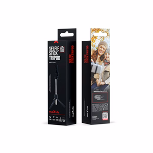 Maxlife Bluetooth asmenukių lazda trikojis MXST-100 juodas