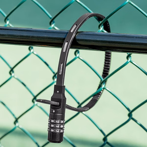 Rockbros 3240001001 0.5 m kodinė dviračio spyna - juoda