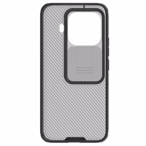 Nillkin CamShield Pro dėklas, skirtas Xiaomi 15T Pro, skaidrus juodas