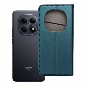 SMART MAGNETO Book dėklas skirtas Xiaomi Redmi Note 15 Pro Plus 5G - tamsiai žalias