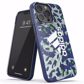 Adidas OR Dėklas telefonui Snap Leopard iPhone 13/13 Pro 6.1" mėlynas/mėlynas 47260
