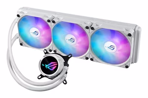 ASUS ROG Strix LC III 360 ARGB White Edition Procesorius Aušinimo skysčiu rinkinys 12 cm Balta