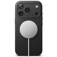 Ringke silikoninis magnetinis dėklas telefonui iPhone 17 Pro Max - juodas