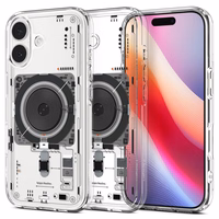 Spigen Ultra Hybrid Magnetinis dėklas telefonui iPhone 17 Neo One - Skaidrus