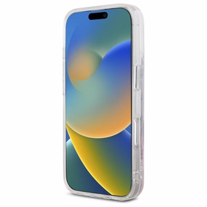 Hello Kitty Skystas Blizgesys Sweet Kitty Bows Magnetinis Dėklas iPhone 16 Pro Max - Baltas