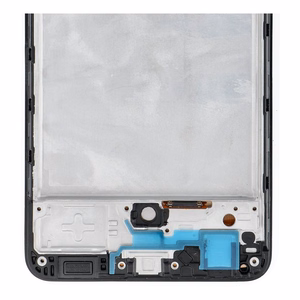 REWA OLED LCD ekranas su rėmeliu, skirtas SAMSUNG A32 4G, juodas