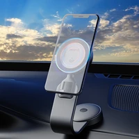 Dudao F21 Pro 15W MagSafe indukcinis automobilinis įkroviklis - juodas