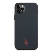 US Polo Assn. Polo Type Collection iPhone 11 Pro Max dėklas - tamsiai mėlynas