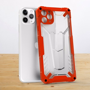 Tel Protect hibridinis dėklas Iphone 13 Pro Max raudonas