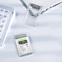 Orico 2139U3-V1 2.5" HDD/SSD USB Micro-B 5Gb/s diskų įrenginys - skaidrus