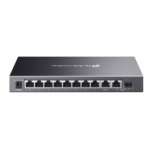 TP-Link Omada 10 priev. gigabitų lengvai valdomas komutatorius su 8 priev. PoE+