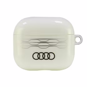 Audi IML geometrinis raštas AirPods 3 dėklas - baltas