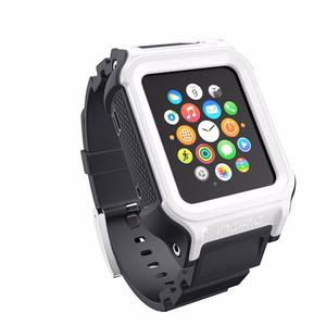 Incipio Octane sustiprinta apyrankė, skirta 38 / 40 / 41 mm Apple Watch, balta ir pilka