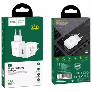 Įkroviklis Hoco USB A 2A 10W N2 baltas