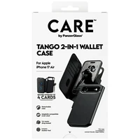 CARE by PanzerGlass Funkcinis Tango 2in1 Piniginės dėklas Magnetinis iPhone Air - Juodas