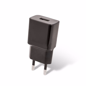 "Setty" įkroviklis 1x USB 2,4A juodas + USB-C kabelis 1,0 m NAUJIENA