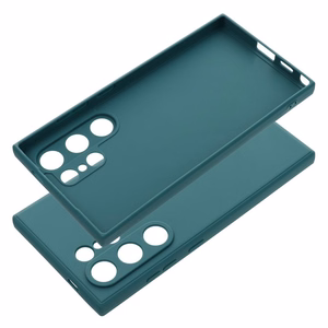 MATT dėklas telefonui SAMSUNG S24 Ultra tamsiai žalia