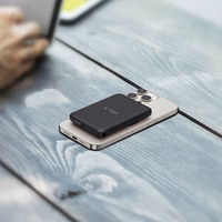 Tech-Protect LifeMag PB10 išorinė baterija su MagSafe 5000mAh 15W USB-C prievadas - juoda + USB-C kabelis