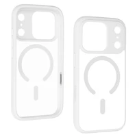 Liavec minkštas dėklas skirtas Iphone 17 Pro baltas