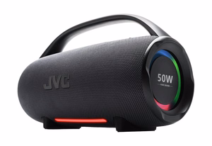 JVC XS-E524B juodas – nešiojama BT kolonėlė, juoda