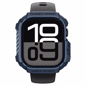 Spigen Rugged Armor deklas Apple Watch 42mm - tamsiai melynas