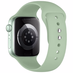 Силиконовый ремешок Tech-Protect для Apple Watch 40/41/42 мм, светло-зелёный