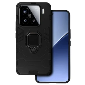 Žiedinis šarvuotas dėklas Xiaomi 15 Pro 5G juodas