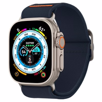 Spigen Fit Lite Ultra dirželis Apple Watch 4/5/6/7/8/9/SE/Ultra (42/44/45/49 mm) - tamsiai mėlynas
