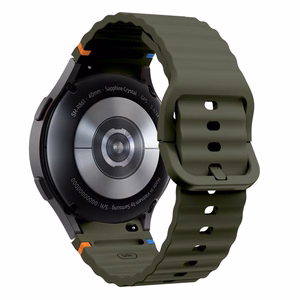 TECH-PROTECT SILICONE SPORT SAMSUNG GALAXY WATCH 4 / 5 / 5 PRO / 6 / 7 / FE KARIUOMENĖS ŽALIAS