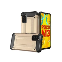 Hybrid Armor Case tvirtas apsauginis dėklas Xiaomi Redmi Note 10 5G / Poco M3 Pro auksinis