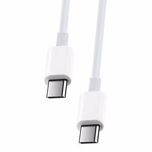 "Maxlife MXUC-05" kabelis USB-C - USB-C 2,0 m 60W baltas