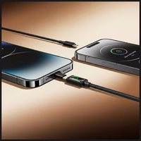 Laidas USAMS U92 30W USB-C į Lightning 1.2m juodas