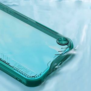 Nillkin Iceblade Prop dėklas telefonui su objektyvo dangteliu ir stovu iPhone 16e - žalias