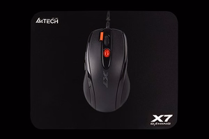 A4Tech X-7120 pelė dvinarė USB Type-A 2000 DPI