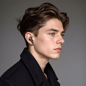 HOCO belaidės ausinės bluetooth TWS ANC ENC EQ26 juodos